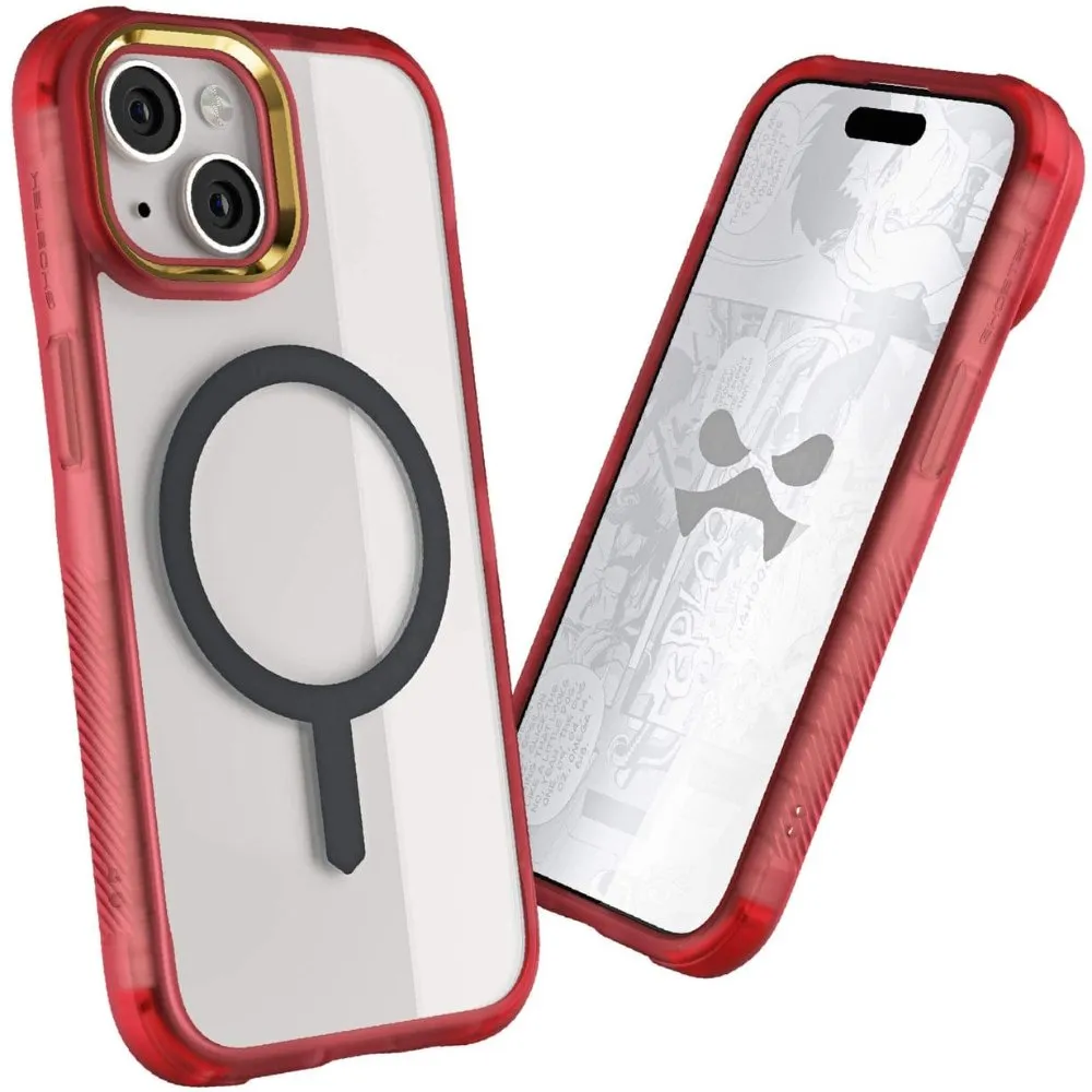 Protector Ghostek Covert7 LE - Iphone 15 - Marco Rojo