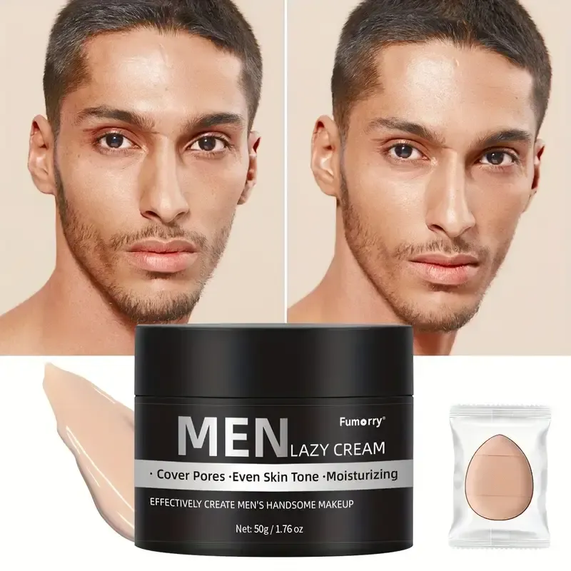 Crema Hidratante y Correctora para Hombres