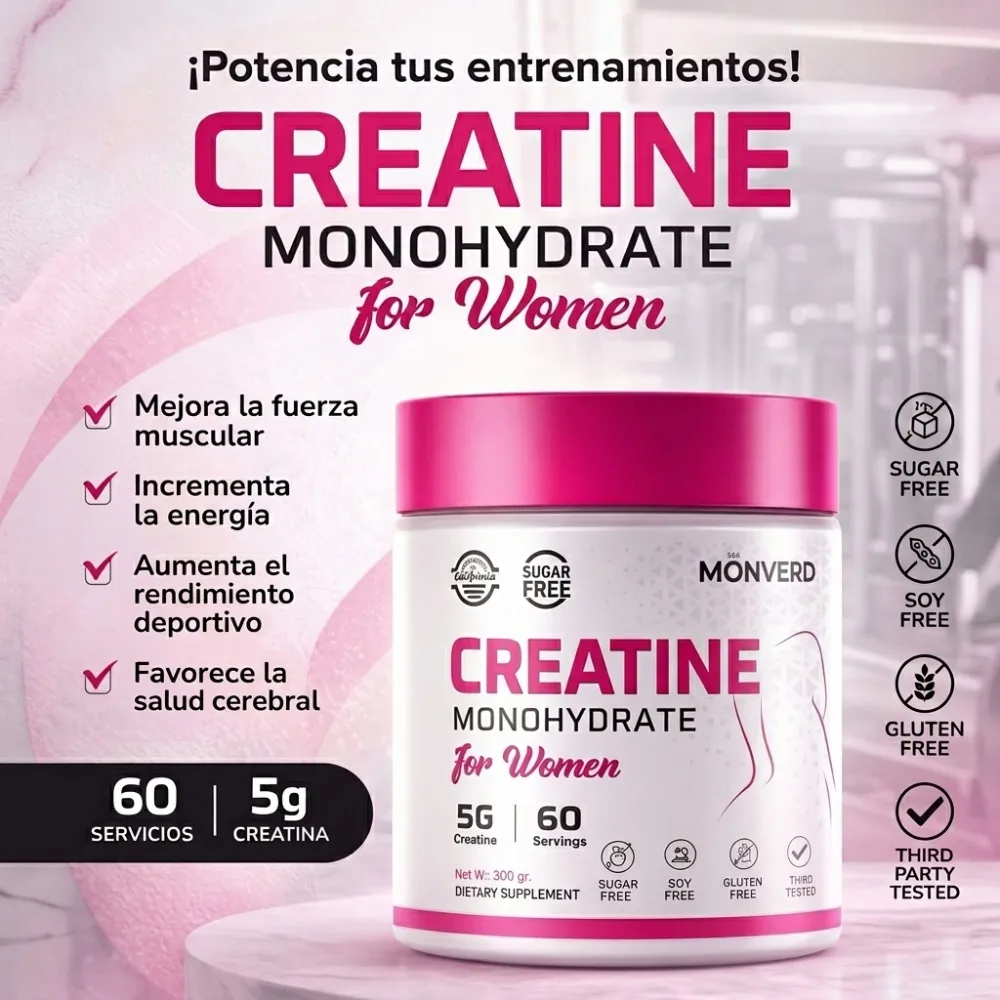Creatine Monohydrate for Women - imagen 1