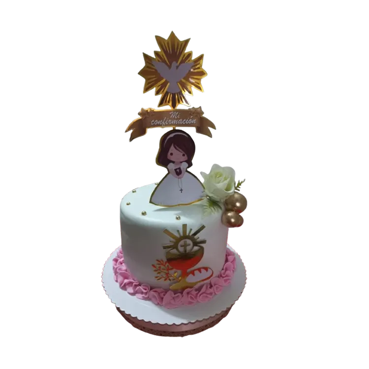 Torta de confirmación de 1/4 de kilo